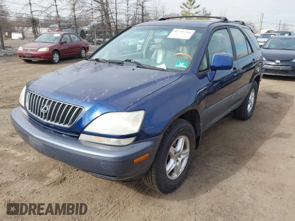 2001 Lexus RX with VIN JTJHF10U310170085, listed as a IAAI auction lot 41795796 with 205,057 mi miles and . Bid and sale history available at carsss.com. Image 2.