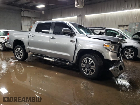 2021 Toyota Tundra Platinum z VIN 5TFAY5F17MX008071, wystawiony jako Copart lot #44320385 z przebiegiem 59 398 mil mil oraz Szkoda całkowita • Salvage title. Historia ofert i sprzedaży dostępna na DreamBid. Obrazek 4.