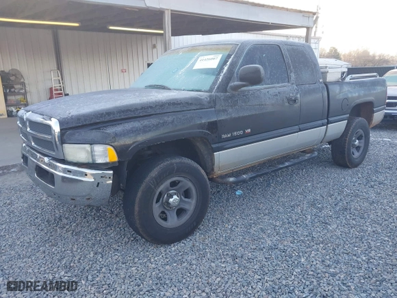 1998 Dodge Ram 1500 with VIN 1B7HF13Z7WJ104411, listed as a IAAI auction lot 41426007 with 147,186 mi miles. Bid and sale history available at carsss.com. Image 2.