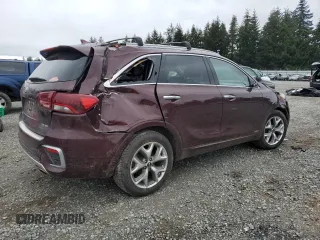 2020 Kia Sorento SX z VIN 5XYPKDA50LG696187, wystawiony jako Copart lot #50215335 z przebiegiem 95 243 mil mil oraz Szkoda całkowita • Salvage title. Historia ofert i sprzedaży dostępna na DreamBid. Obrazek 3.