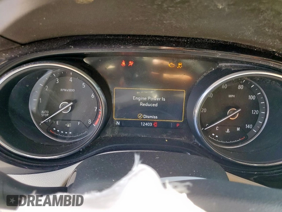 2023 Buick Encore GX Preferred with VIN KL4MMBS26PB109586, listed as a Copart auction lot 57225855 with 12,403 mi miles and Salvage title. Bid and sale history available at DreamBid. Image 9.