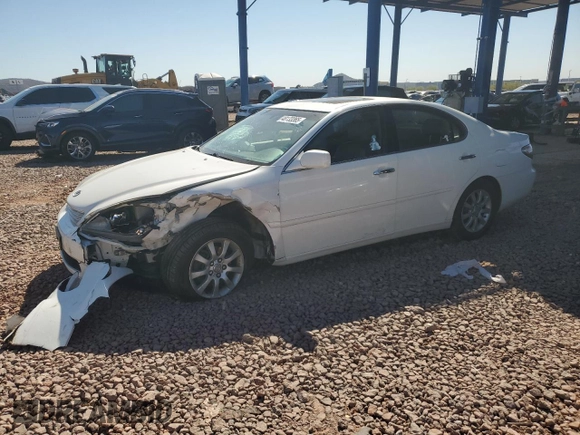 2002 Lexus ES 300 with VIN JTHBF30GX25012392, listed as a Copart auction lot 48133365 with 134,720 mi miles and Salvage Title. Bid and sale history available at DreamBid. Image 1.
