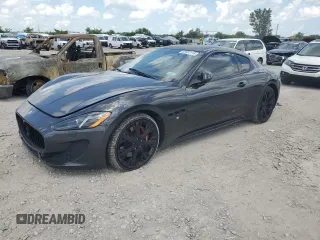 2016 Maserati GranTurismo MC with VIN ZAM45VLAXG0181392, listed as a Copart auction lot 63487115 with 66,731 mi miles and Clean title. Bid and sale history available at DreamBid. Image 1.