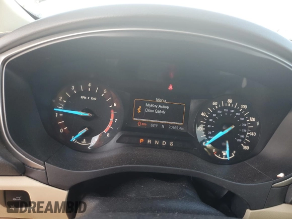 2013 Ford Fusion SE with VIN 3FA6P0HR1DR320402, listed as a Copart auction lot 60826525 with 70,465 mi miles and Salvage title. Bid and sale history available at DreamBid. Image 9.
