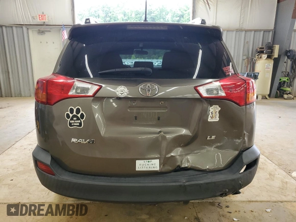 2014 Toyota RAV4 LE with VIN JTMZFREV7ED042650, listed as a Copart auction lot 62836885 with 236,512 mi miles and Salvage title. Bid and sale history available at DreamBid. Image 6.