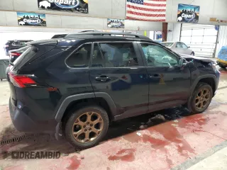 2023 Toyota RAV4 Hybrid XLE with VIN 2T3UWRFV6PW173891, listed as a Copart auction lot 86754714 with 37,120 mi miles and Salvage Title. Bid and sale history available at carsss.com. Image 3.