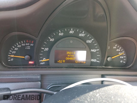 2002 Mercedes-Benz C 230/260/280/320 with VIN WDBRN47J92A169296, listed as a Copart auction lot 87135664 with 84,807 mi miles and Clean Title. Bid and sale history available at DreamBid. Image 9.