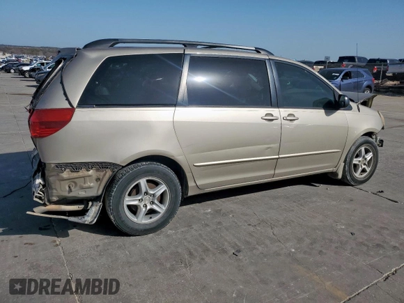2005 Toyota Sienna CE with VIN 5TDZA23C55S382083, listed as a Copart auction lot 49818295 with 322,315 mi miles and Salvage Title. Bid and sale history available at carsss.com. Image 3.