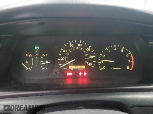 2000 Toyota Camry CE with VIN 4T1BG22K7YU996749, listed as a Copart auction lot 41957205 with 197,160 mi miles and Salvage Title. Bid and sale history available at carsss.com. Image 9.