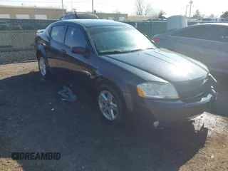 2010 Dodge Avenger R/T with VIN 1B3CC5FB9AN235125, listed as a IAAI auction lot 42056076 with 211,273 mi miles. Bid and sale history available at carsss.com. Image 1.