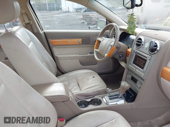 2008 Lincoln MKZ with VIN 3LNHM28T98R625456, listed as a IAAI auction lot 42075166 with 143,723 mi miles. Bid and sale history available at carsss.com. Image 5.