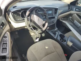 2012 Kia Optima LX with VIN 5XXGM4A74CG028537, listed as a Copart auction lot 51565835 with 0 mi miles and Salvage Title. Bid and sale history available at carsss.com. Image 8.