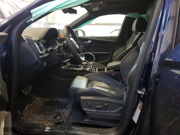 2022 Audi Q5 S line Premium Plus with VIN WA1EAAFY3N2018147, listed as a Copart auction lot 45600605 with 29,141 mi miles and Salvage Title. Bid and sale history available at carsss.com. Image 7.