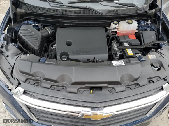2023 Chevrolet Traverse LS with VIN 1GNERFKW8PJ151860, listed as a Copart auction lot 48976335 with 24,651 mi miles and Salvage Title. Bid and sale history available at carsss.com. Image 12.