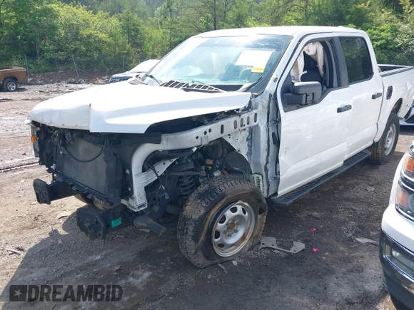 2021 Ford F-150 XL with VIN 1FTFW1E5XMFA29043, listed as a IAAI auction lot 42276606 with Not provided miles and . Bid and sale history available at DreamBid. Image 2.