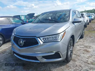 2020 Acura MDX w/Technology Pkg with VIN 5J8YD3H51LL010470, listed as a IAAI auction lot 40486114 with 1 mi miles. Bid and sale history available at carsss.com. Image 6.