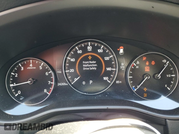 2024 Mazda CX-50 S Preferred with VIN 7MMVABBM1RN196609, listed as a Copart auction lot 61504195 with 24,269 mi miles and Salvage title. Bid and sale history available at DreamBid. Image 9.