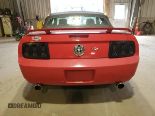 2005 Ford Mustang Deluxe with VIN 1ZVFT84N355203607, listed as a Copart auction lot 53994625 with 179,154 mi miles and Clean Title. Bid and sale history available at carsss.com. Image 6.