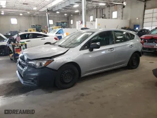 2018 Subaru Impreza with VIN 4S3GTAA67J1714699, listed as a Copart auction lot 72746714 with 73,165 mi miles and Salvage Title. Bid and sale history available at carsss.com. Image 1.