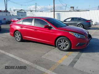 2017 Hyundai Sonata 2.4L with VIN 5NPE24AF7HH454528, listed as a IAAI auction lot 41424923 with 160,558 mi miles and . Bid and sale history available at carsss.com. Image 1.