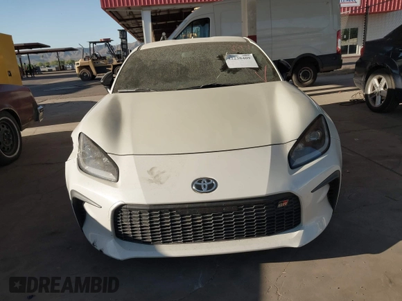2022 Toyota 86 Premium with VIN JF1ZNBF1XN8750721, listed as a IAAI auction lot 42238409 with 37,379 mi miles and . Bid and sale history available at DreamBid. Image 6.