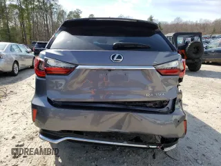 2018 Lexus RX 350L Premium with VIN JTJDZKCA8J2009751, listed as a Copart auction lot 51042215 with 104,454 mi miles and Salvage Title. Bid and sale history available at DreamBid. Image 6.