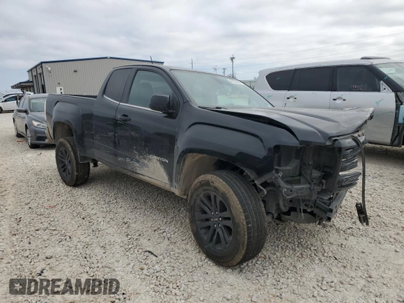 2020 GMC Canyon 2WD SLE with VIN 1GTH5CEA9L1137590, listed as a Copart auction lot 87305534 with 0 mi miles and Salvage Title. Bid and sale history available at carsss.com. Image 4.