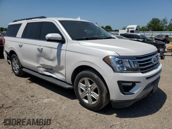 2019 Ford Expedition Max XLT with VIN 1FMJK1HT9KEA85943, listed as a Copart auction lot 52677365 with 83,430 mi miles and Salvage title. Bid and sale history available at DreamBid. Image 4.