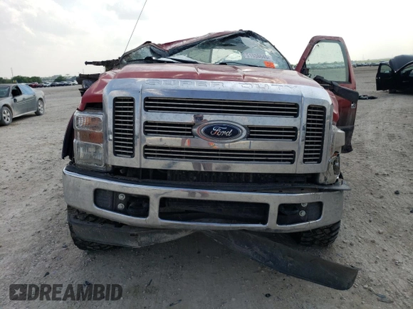 2008 Ford F-250 XL with VIN 1FTSW21R68ED58413, listed as a Copart auction lot 51538645 with 179,908 mi miles and Salvage title. Bid and sale history available at DreamBid. Image 5.