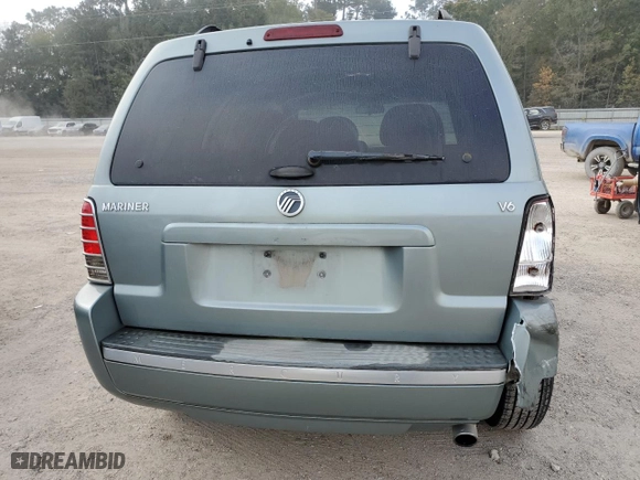 2006 Mercury Mariner Luxury with VIN 4M2YU56136KJ04865, listed as a Copart auction lot 78171014 with 287,460 mi miles and Salvage Title. Bid and sale history available at carsss.com. Image 6.