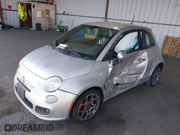 2012 FIAT 500 Sport with VIN 3C3CFFBR5CT357745, listed as a IAAI auction lot 42575343 with 152,112 mi miles and . Bid and sale history available at DreamBid. Image 17.
