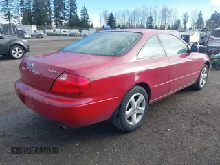 2002 Acura CL Type S with VIN 19UYA426X2A003995, listed as a IAAI auction lot 41794350 with 153,955 mi miles. Bid and sale history available at carsss.com. Image 4.