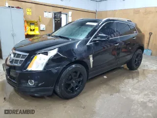 2012 Cadillac SRX Luxury Collection with VIN 3GYFNDE39CS653133, listed as a Copart auction lot 47463325 with 136,796 mi miles and Salvage Title. Bid and sale history available at carsss.com. Image 1.