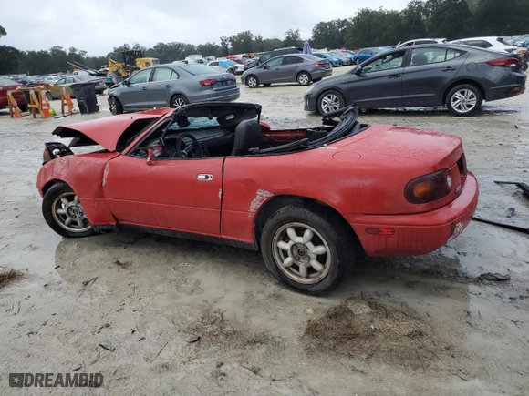 1991 Mazda MX-5 Miata Special Edition with VIN JM1NA3518M0205593, listed as a Copart auction lot 86584614 with 270,621 mi miles and Non Repairable. Bid and sale history available at carsss.com. Image 2.