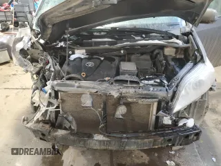 2017 Toyota Sienna LE with VIN 5TDJZ3DC5HS174641, listed as a Copart auction lot 44059275 with 168,044 mi miles and Salvage Title. Bid and sale history available at carsss.com. Image 12.