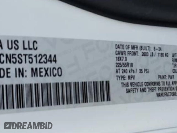 2025 Jeep Compass Limited с VIN 3C4NJDCN5ST512344, выставлен на аукционе Copart как лот 64829575 с пробегом 11 116 миль миль и Чистый • Clean title. История ставок и продаж доступна на DreamBid. Изображение 13.