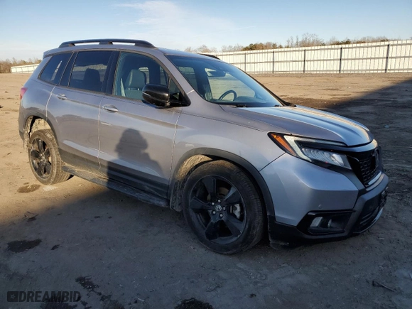 2020 Honda Passport Elite with VIN 5FNYF8H01LB016072, listed as a Copart auction lot 44420105 with 58,802 mi miles and Salvage Title. Bid and sale history available at carsss.com. Image 4.