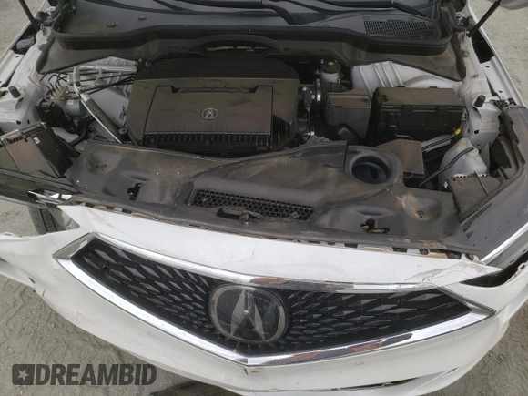 2023 Acura MDX Advance with VIN 5J8YE1H81PL026847, listed as a Copart auction lot 54119965 with 37,831 mi miles and Salvage title. Bid and sale history available at DreamBid. Image 12.