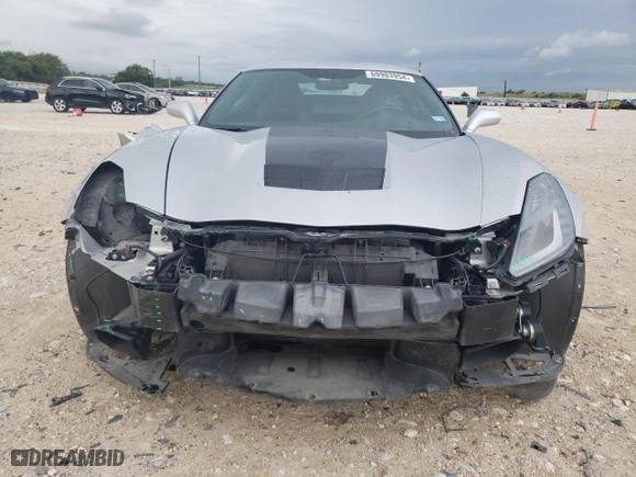 2014 Chevrolet Corvette Stingray Z51 3LT with VIN 1G1YM2D71E5100170, listed as a Copart auction lot 69983954 with 48,803 mi miles and Salvage Title. Bid and sale history available at carsss.com. Image 5.