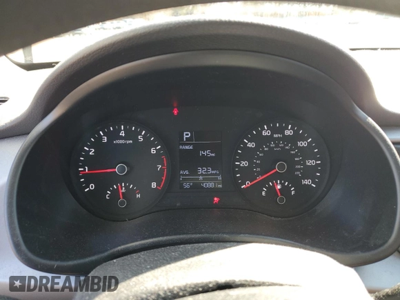 2020 Kia Rio S with VIN 3KPA24AD7LE260429, listed as a Copart auction lot 52285535 with 40,881 mi miles and Salvage Title. Bid and sale history available at DreamBid. Image 9.