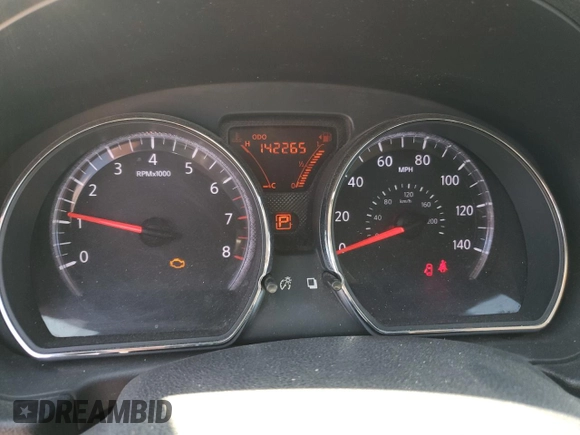 2012 Nissan Versa SV with VIN 3N1CN7AP8CL932041, listed as a Copart auction lot 53075235 with 142,265 mi miles and Salvage Title. Bid and sale history available at carsss.com. Image 9.