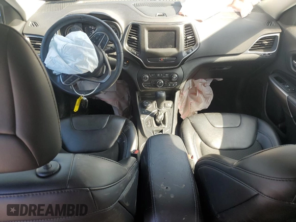 2019 Jeep Cherokee Latitude Plus with VIN 1C4PJMLB8KD233703, listed as a Copart auction lot 54084335 with 45,331 mi miles and Salvage Title. Bid and sale history available at carsss.com. Image 8.