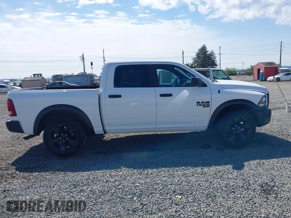 2024 Ram 1500 Classic Warlock with VIN 1C6RR7LG9RS157243, listed as a IAAI auction lot 42111265 with 19,866 mi miles. Bid and sale history available at carsss.com. Image 12.