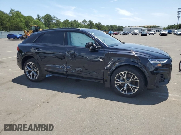 2021 Audi Q8 Premium z VIN WA1AVAF14MD036181, wystawiony jako Copart lot #58055543 z przebiegiem 20 312 mil mil oraz . Historia ofert i sprzedaży dostępna na DreamBid. Obrazek 4.