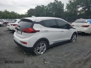 2020 Chevrolet Bolt EV LT with VIN 1G1FY6S05L4142708, listed as a Copart auction lot 43657025 with 41,992 mi miles and Salvage title. Bid and sale history available at DreamBid. Image 3.