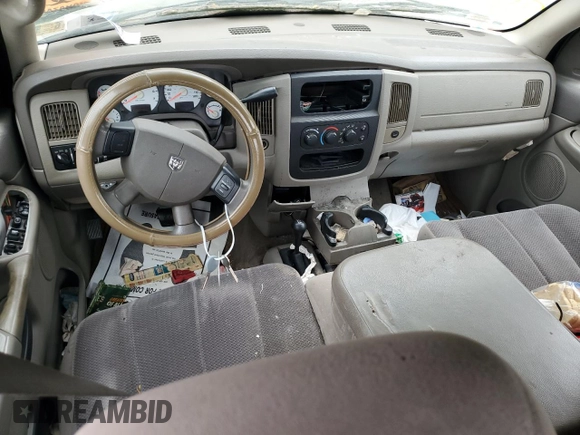 2005 Dodge 1500 SLT with VIN 1D7HU18D65J614921, listed as a Copart auction lot 51922855 with Not Provided miles and Salvage Title. Bid and sale history available at DreamBid. Image 8.