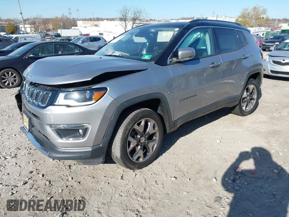 2018 Jeep Compass Limited with VIN 3C4NJDCB8JT246385, listed as a IAAI auction lot 40858204 with Not provided miles and . Bid and sale history available at DreamBid. Image 2.