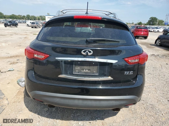 2012 Infiniti FX35 with VIN JN8AS1MW0CM154423, listed as a Copart auction lot 68378164 with 173,839 mi miles and Salvage Title. Bid and sale history available at carsss.com. Image 6.