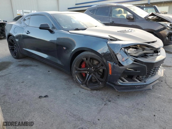 2019 Chevrolet Camaro 1SS with VIN 1G1FE1R71K0118832, listed as a Copart auction lot 43937965 with 63,279 mi miles and Salvage Title. Bid and sale history available at carsss.com. Image 4.