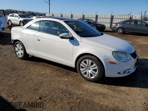 2009 Volkswagen Eos Komfort с VIN WVWAA71F79V011641, выставлен на аукционе Copart как лот 42577045 с пробегом 66 543 миль миль и Списание • Salvage title. История ставок и продаж доступна на DreamBid. Изображение 4.